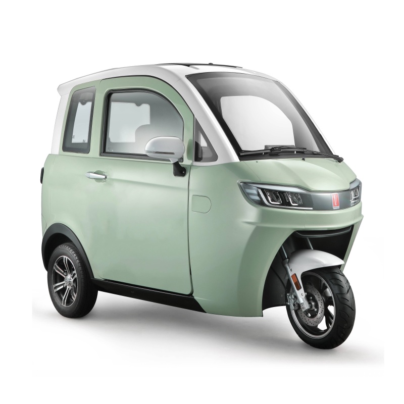 2025 New Energy Three Wheel Fully Enclosed Electric Tricycle 1500W 2000W Motorized Scooter 2-3 Seaters