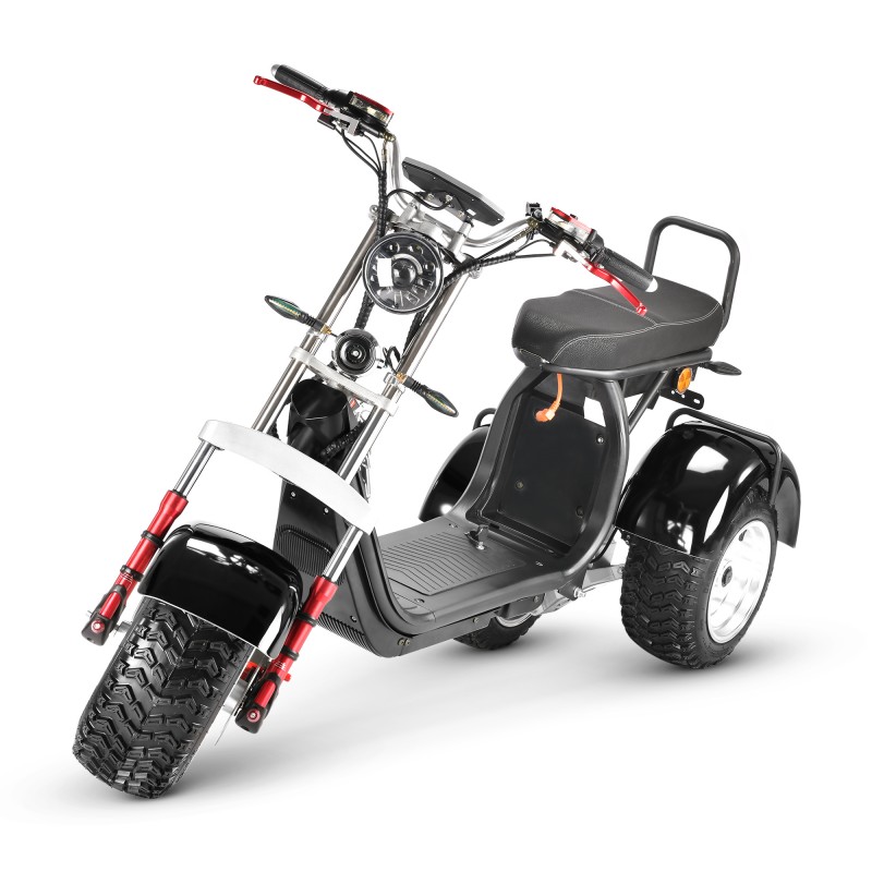 Retro and practical! CP-7 electric tricycle, a unique travel experience.