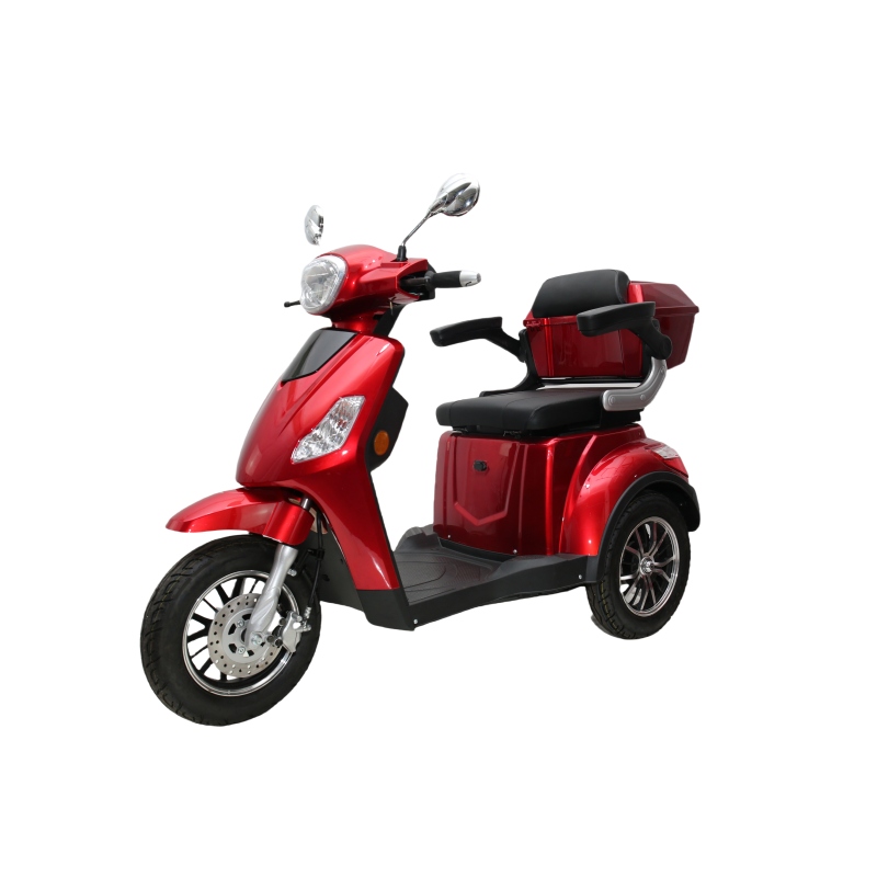 CE anti-skid wheel design 1000W 60v safe driving three wheel light motorcycle electric scooter
