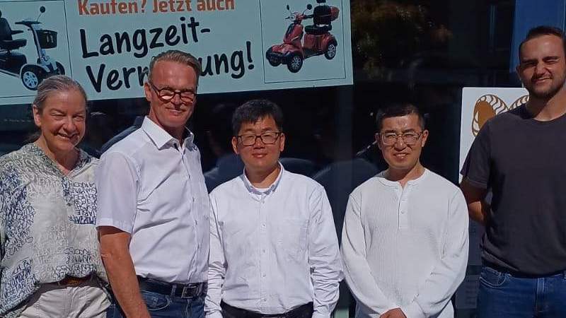 Our team travels to Europe to start a new journey of visiting partners.