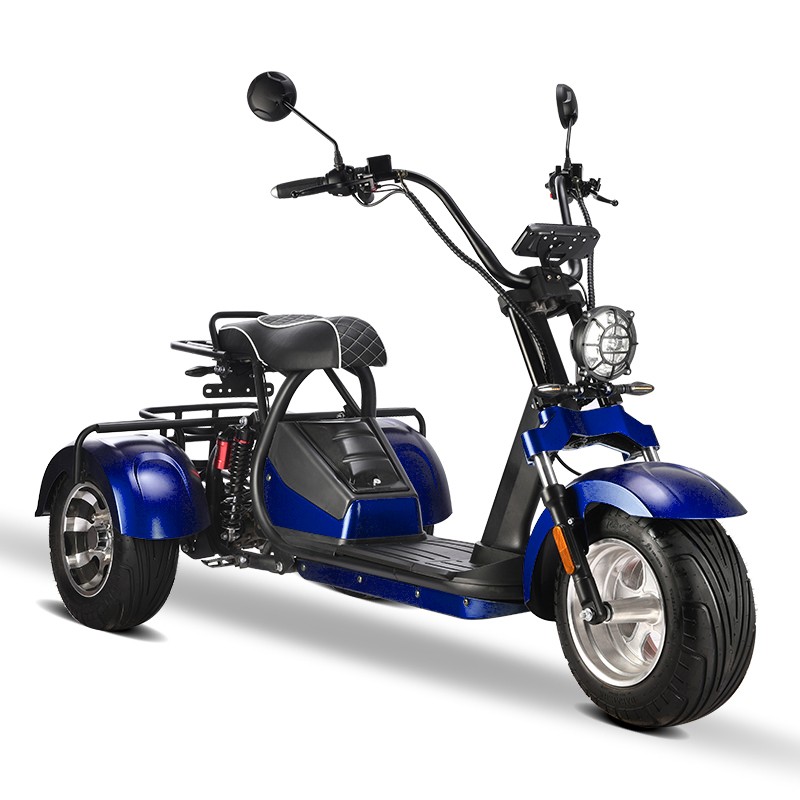 2025 Best-Seller Adult 3-Wheel Electric Tricycle: 2000W Power & 60V Lithium Battery