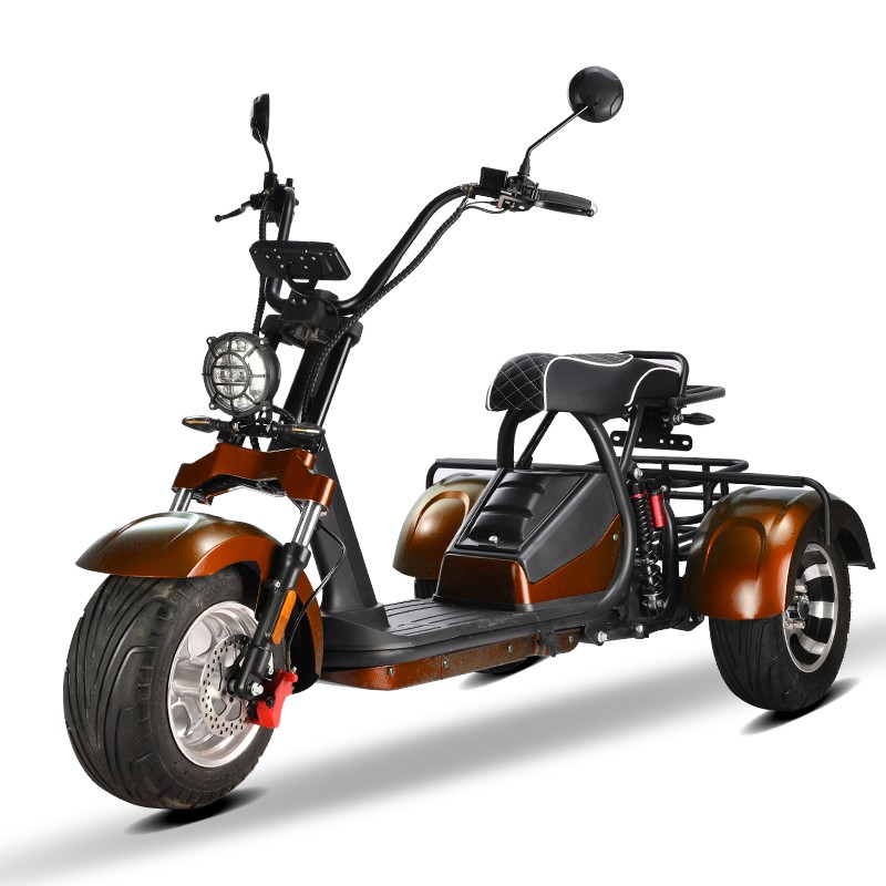 Top-Selling Adult 3-Wheel E-Tricycle: Wide Tires & 60V Lithium Battery