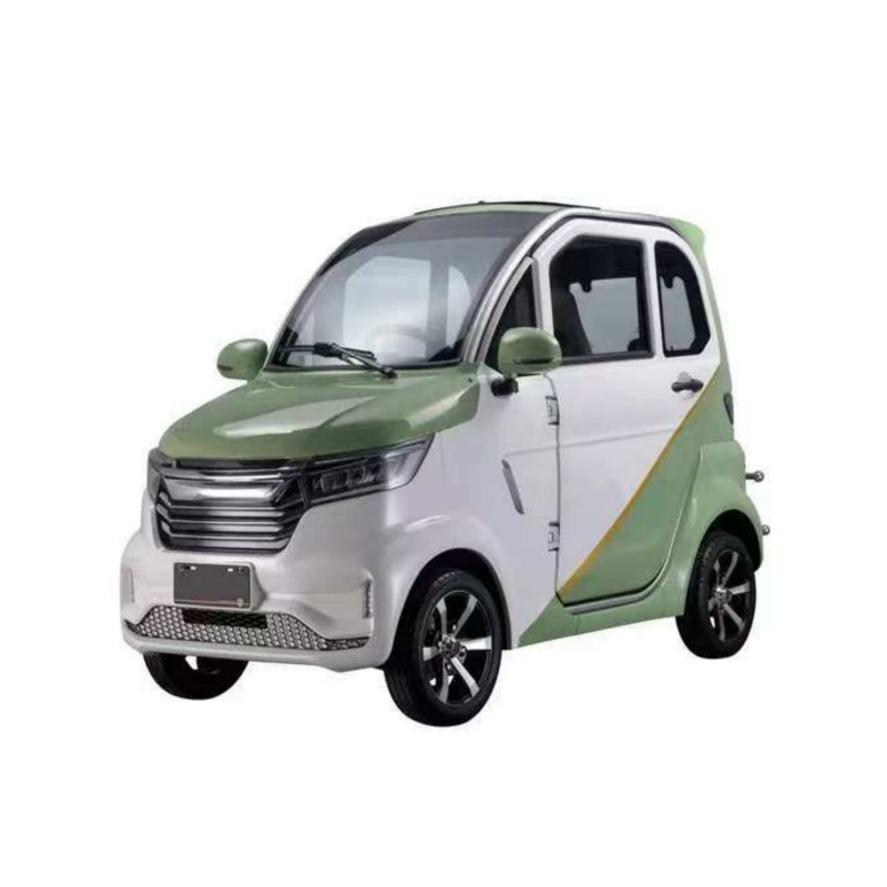 EU Certified 3-Seat Enclosed Electric Quadricycle, Multi-Battery, Long-Range