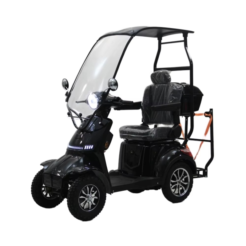 2025  EEC CE Certified Four-wheel Electric Scooter with Golf Stand