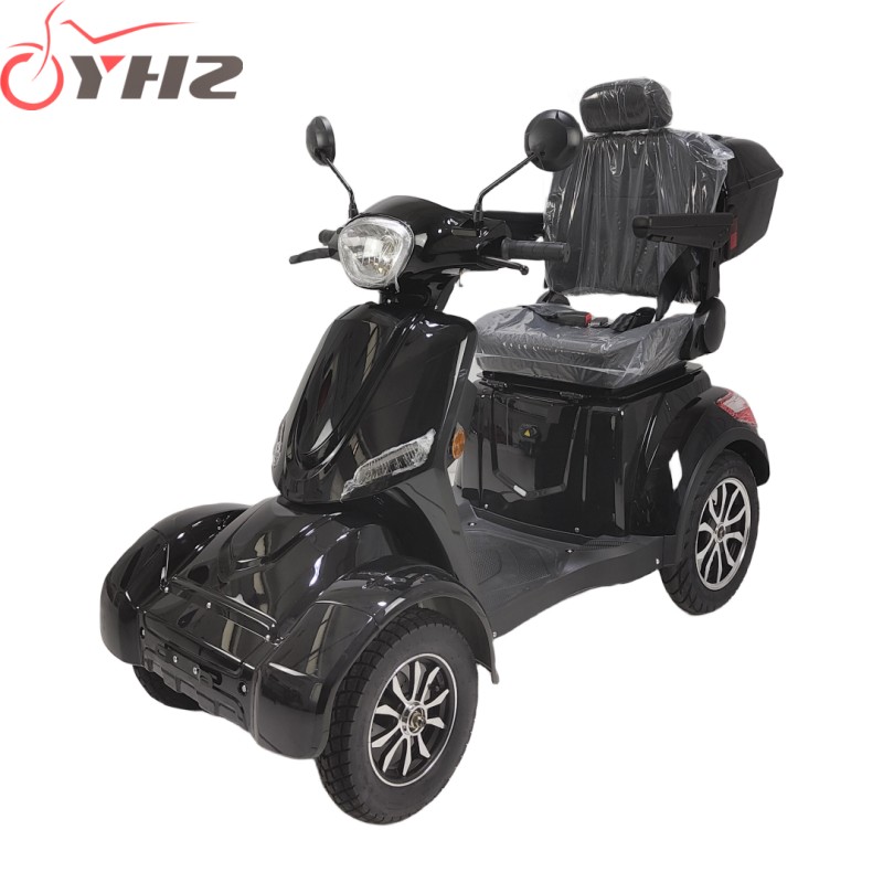 EEC 4-wheel electric scooter for seniors with rear box 1000W 60V