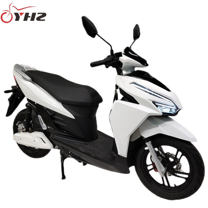 Two-Wheel Moped 3000W72V30ah Variable Speed Electric Motorcycle