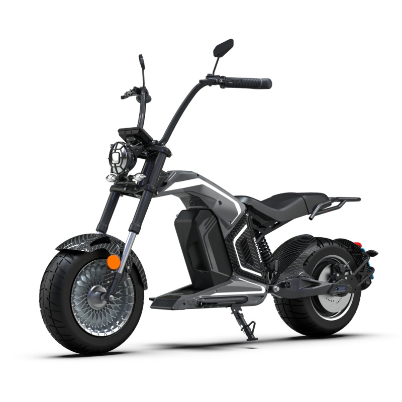 EEC Electric Scooter 2000 W 12-Inch Tire Motorcycle 20/30/40 ah Optional