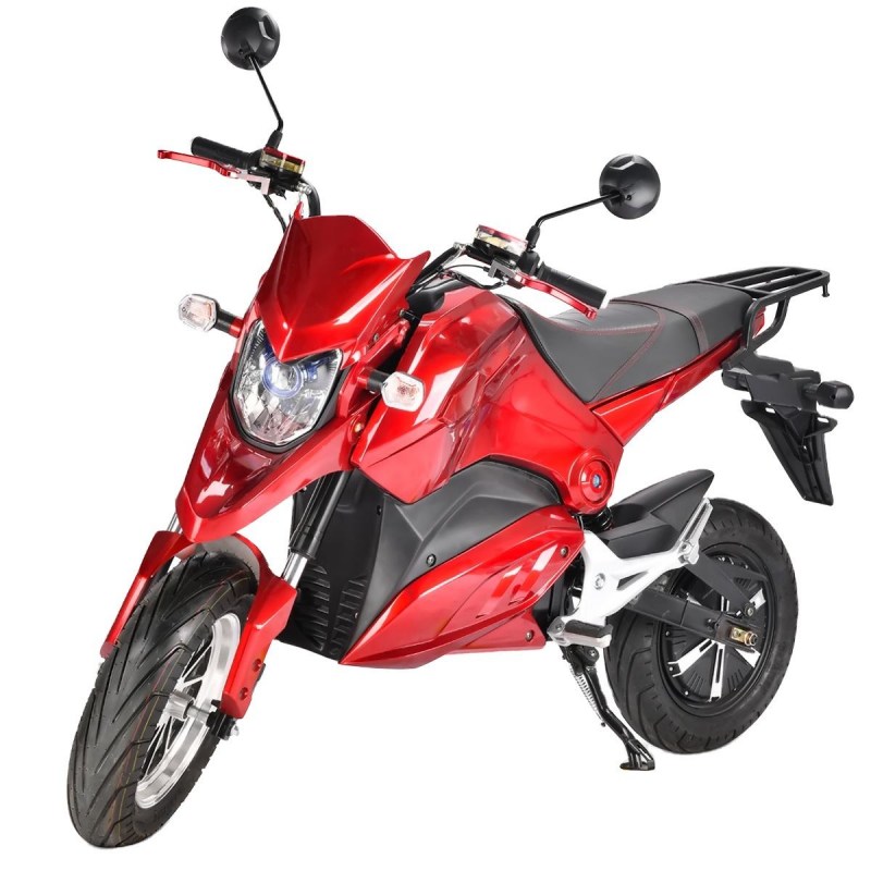 EEC Electric 2- Wheel  Motorcycle 2000W 72V Motor with 20Ah Battery