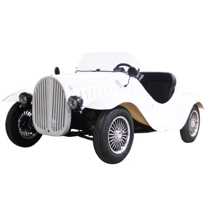 1800W Electric Vehicle Convertible Retro Vintage Car High Quality Cool Four Wheel Electric Car