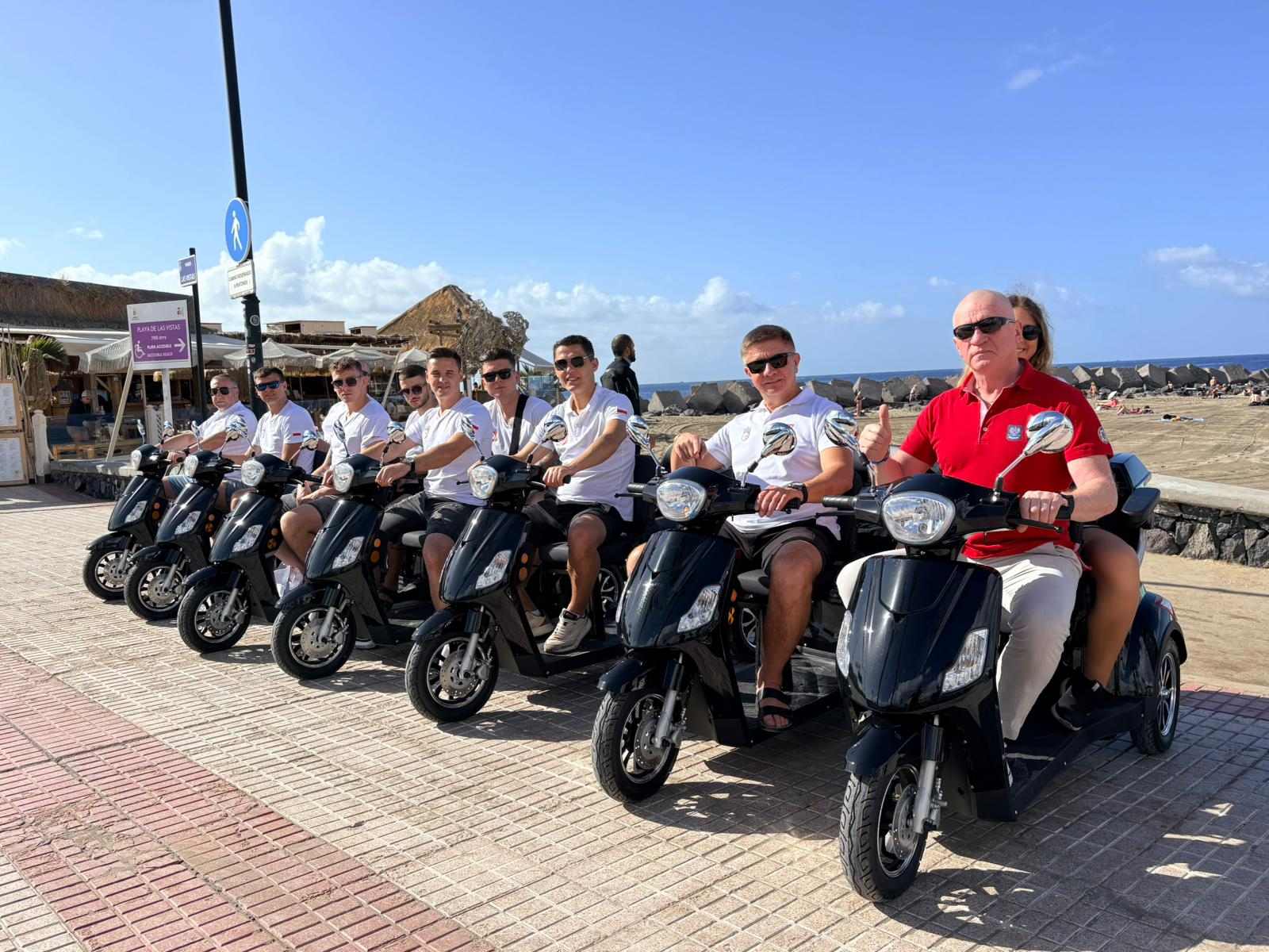 📸Chinese Electric  Scooters Shine in Tenerife, Spain ✨ European Customers Impressed!