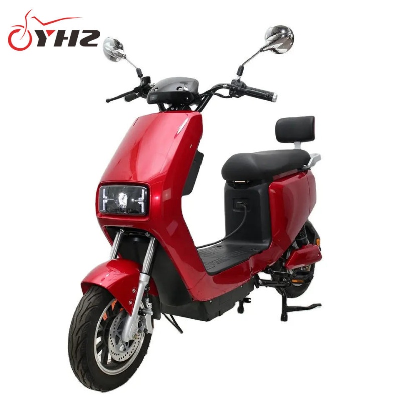 60V/72V 1000W/2000W Lightweight Dual Battery with Pedal Assist Electric Scooter Motorcycle