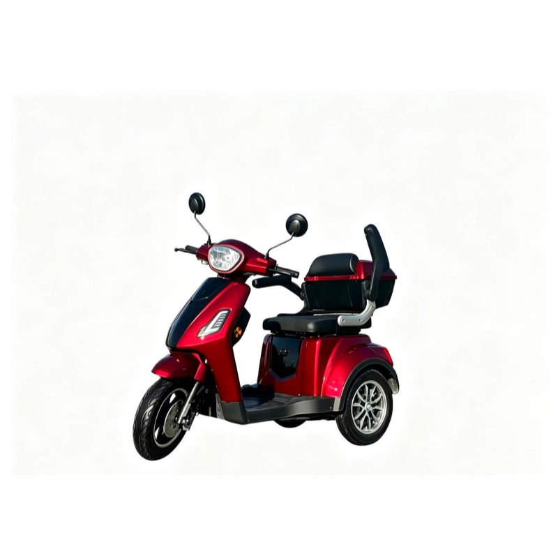 3‑Wheel Mobility Scooter LED Turn Signal With Rear Storage Box