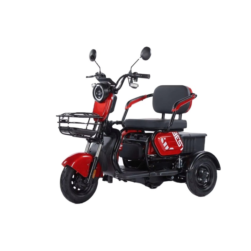 650W 48V 60V Electric Tricycle 25km/h 200KG Load With Front Basket