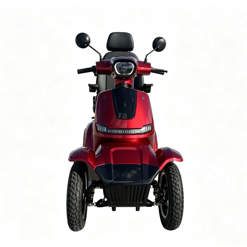 1000W 60V 25km/h 4 Wheel Mobility Scooter with LED Lights and Electromagnetic Brake